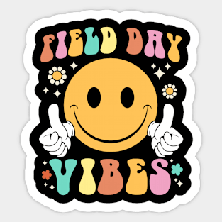 Field Day Vibes Funny For Teacher Kids Sticker